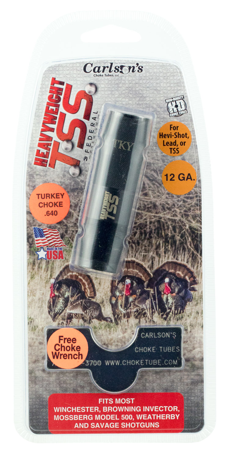 Carlson's Choke Tubes TSS 12 Gauge Winchester Turkey Choke Tube, Black - 38005