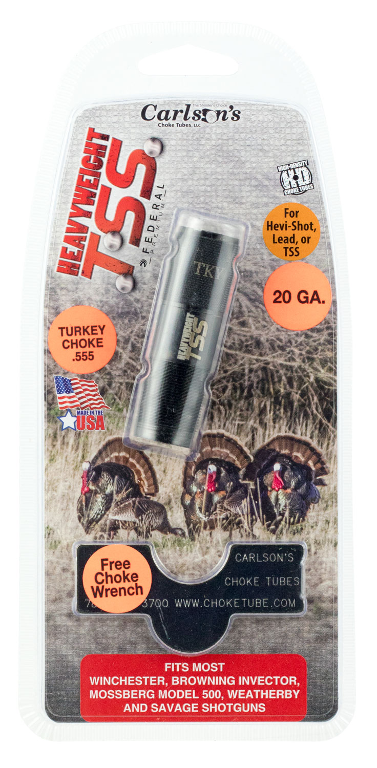 Carlson's Choke Tubes TSS 20 Gauge Winchester Turkey Choke Tube, Black - 38008 - Carlson's Choke Tubes