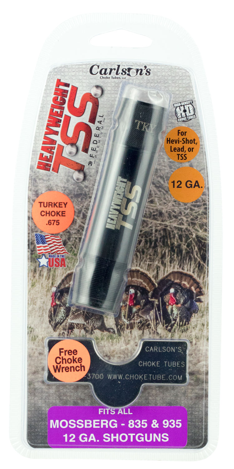 Carlson's Choke Tubes TSS 12 Gauge Mossberg Turkey Choke Tube, Black - 38020 - Carlson's Choke Tubes