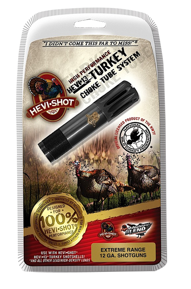 Hevi-Shot Hevi-choke 12 Gauge Extended Range Pro Bore Ported Turkey Choke Tube, Black - 450129 - Hevi-Shot