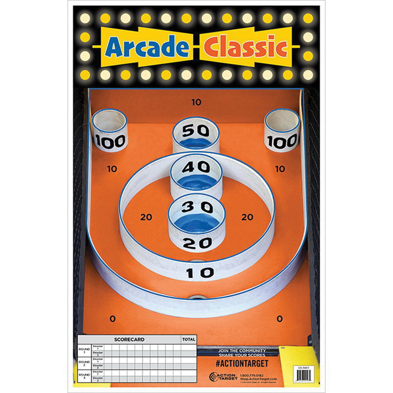 Action Target 23" x 35" Arcade Classic Target, 100/box - GS-SKEE-1000 - Action Target