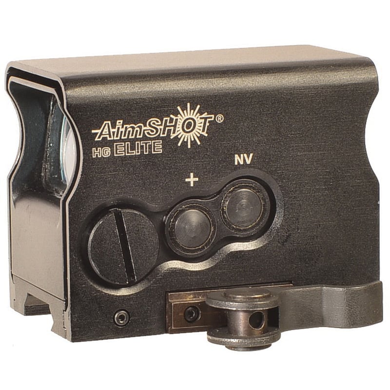 Aim Shot HG Elite 1x34mm Reflex Sight, 65 MOA Circle/2 MOA Green Dot - HGELITECGREE - Aimshot