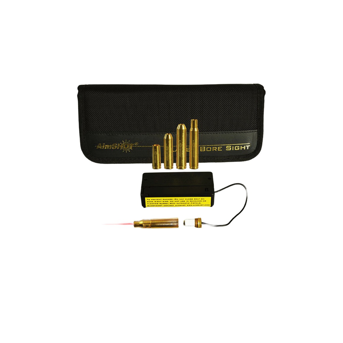 Aim Shot 243/308 Win/7.62x54mm Modular Laser Boresight Rifle Kit - MBSKIT3 - Aimshot