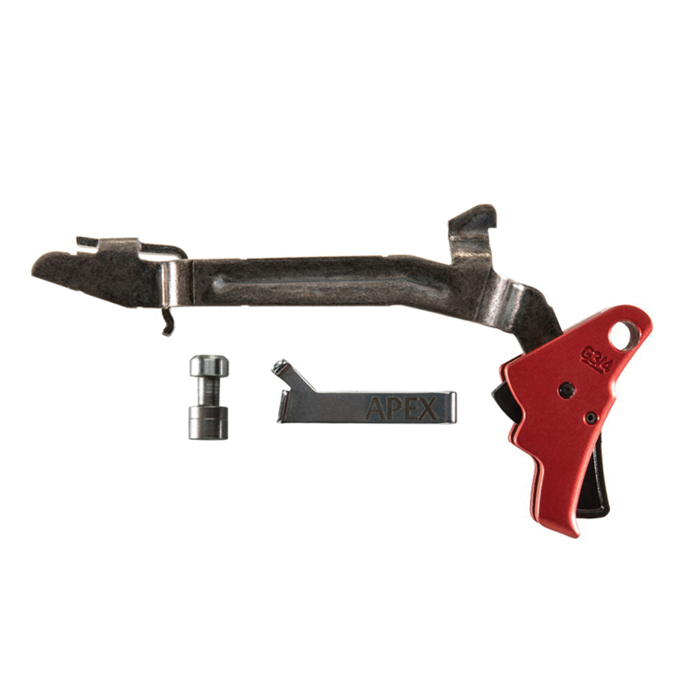 Apex Tactical Drop-in Action Enhancement Trigger Kit for Glock 17/19/22 Gen 3 to 4 Pistols - 102155 - Apex