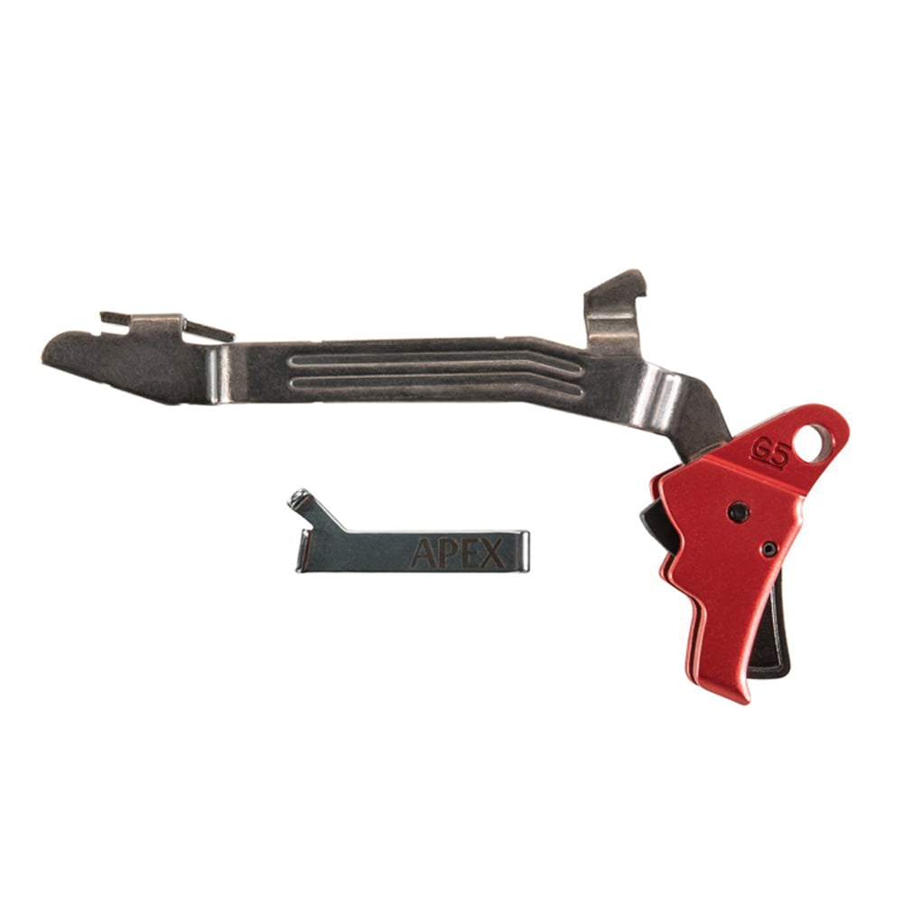 Apex Tactical Drop-in Action Enhancement Trigger Kit for Glock G17, G19, G19x Gen-5 Pistols - 102156 - Apex