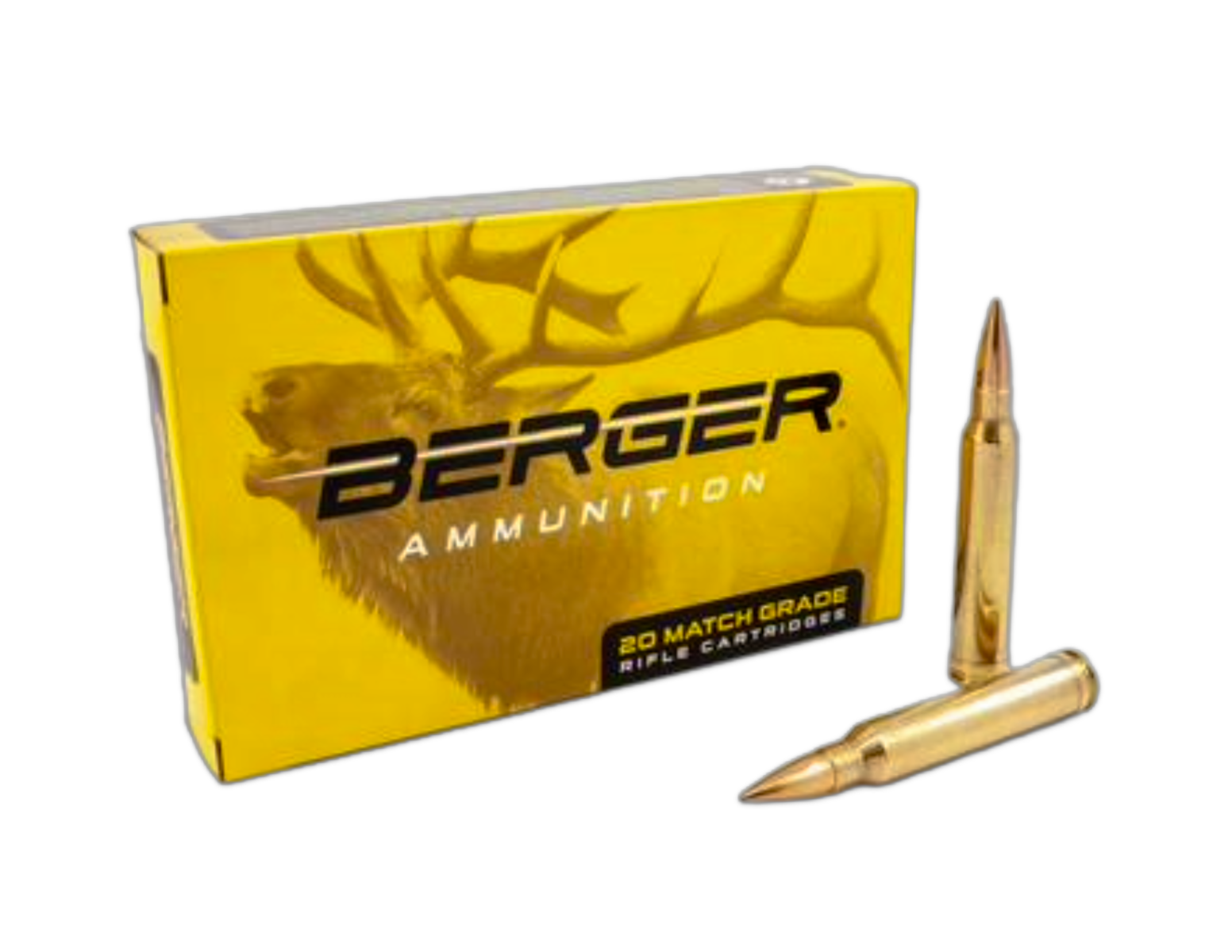 Berger Bullets 185 gr CHH .300 Win Mag Ammo, 20/box - 70020 - Berger Bullets