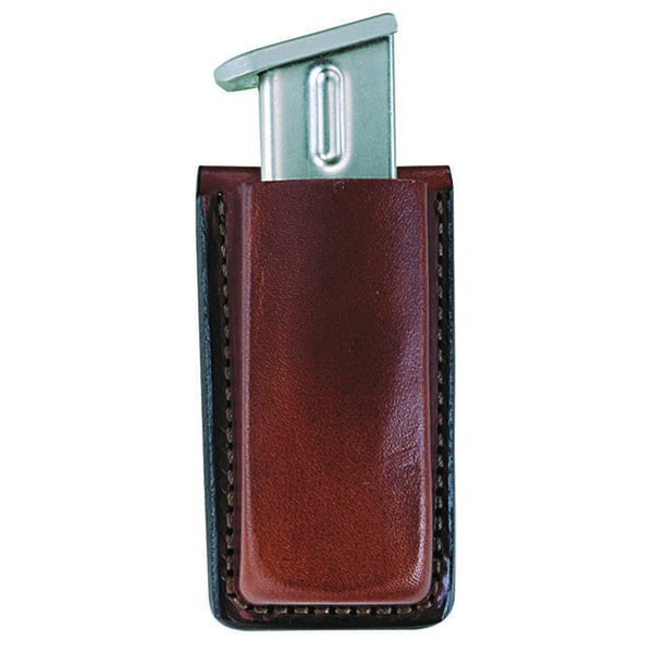 Bianchi 20A Open Top Single Magazine Pouch for S&W SW9F/SW40F/M&P 9mm/40 Pistols, Plain Tan - 18056 - Bianchi