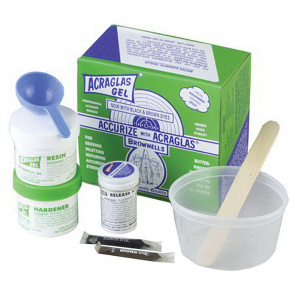 Brownells 4 oz Universal Acraglas Gel Kit - 20100 - Brownells