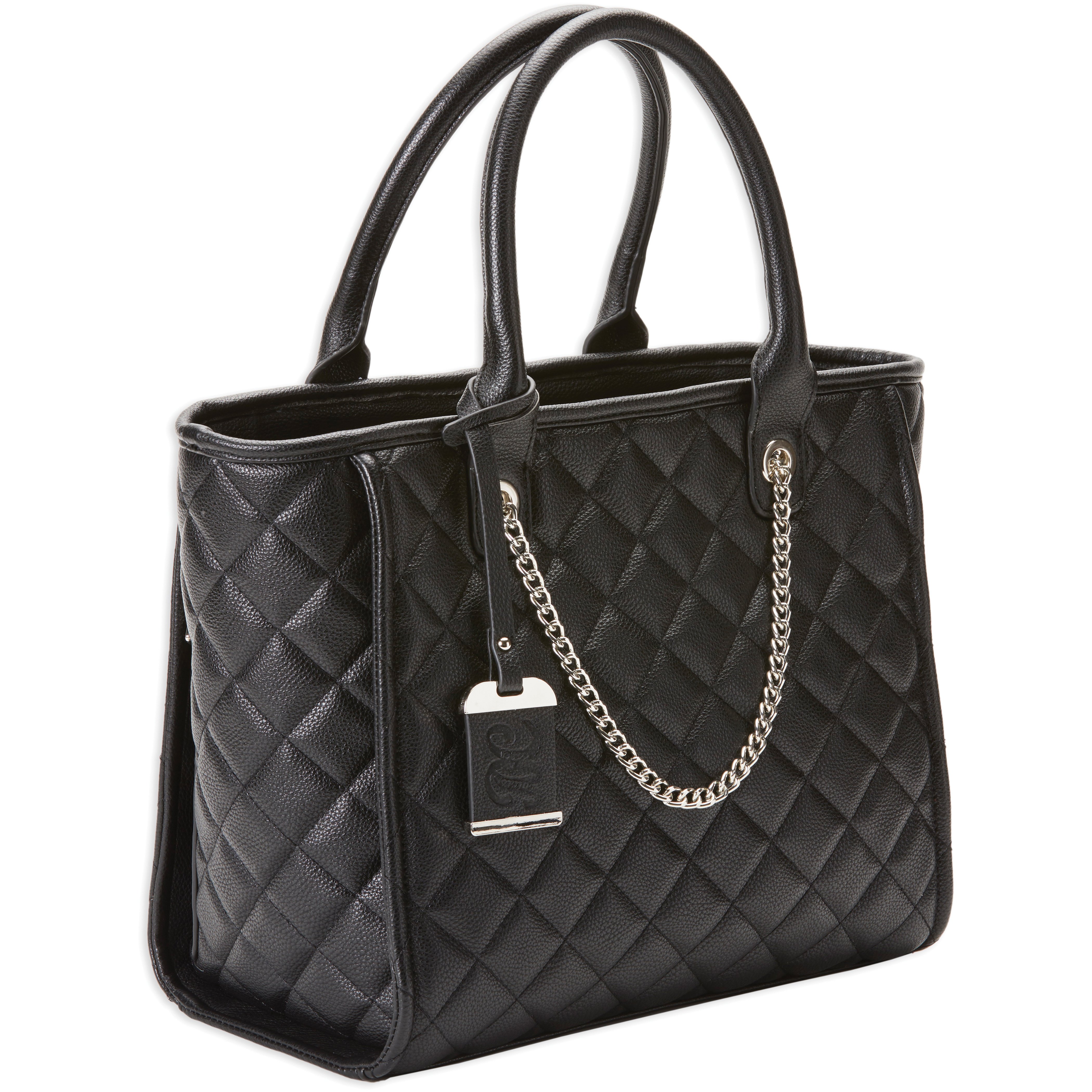 Bulldog Cases Tote Quilted Purse w/ Holster, Black - BDP-058 - Bulldog