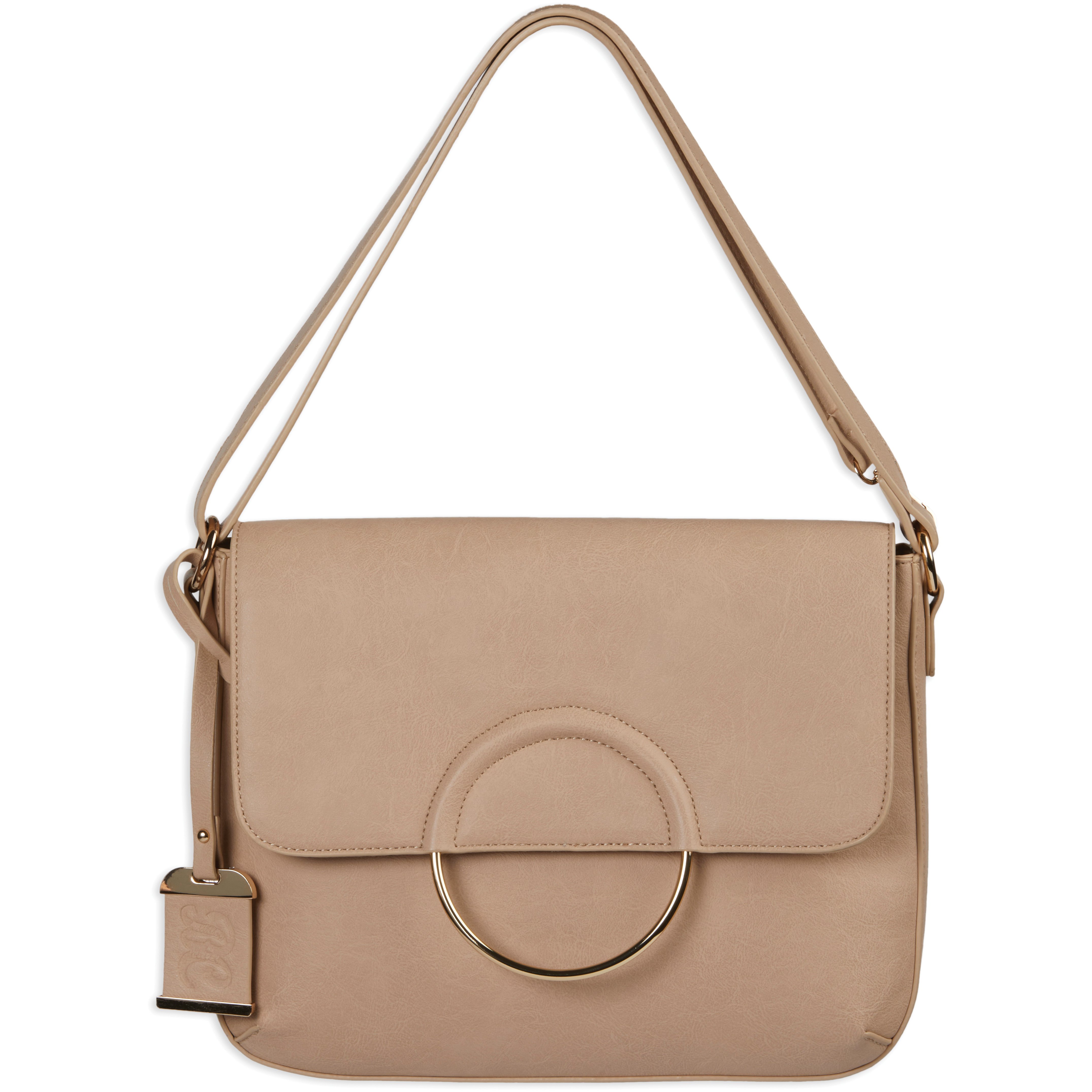 Bulldog Cases Convertible Hobo/Crossbody Style Purse w/ Holster, Blush - BDP-071 - Bulldog
