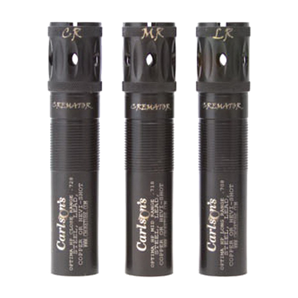 Carlson's Choke Tubes Cremator 12 Gauge Long Range Beretta Optima HP Ported Waterfowl Choke Tube, Black - 11567 - Carlson's Choke Tubes
