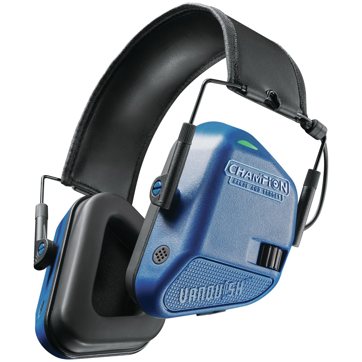 Champion Vanquish 22 dB Hearing Protection Electronic Earmuff, Blue - 40979