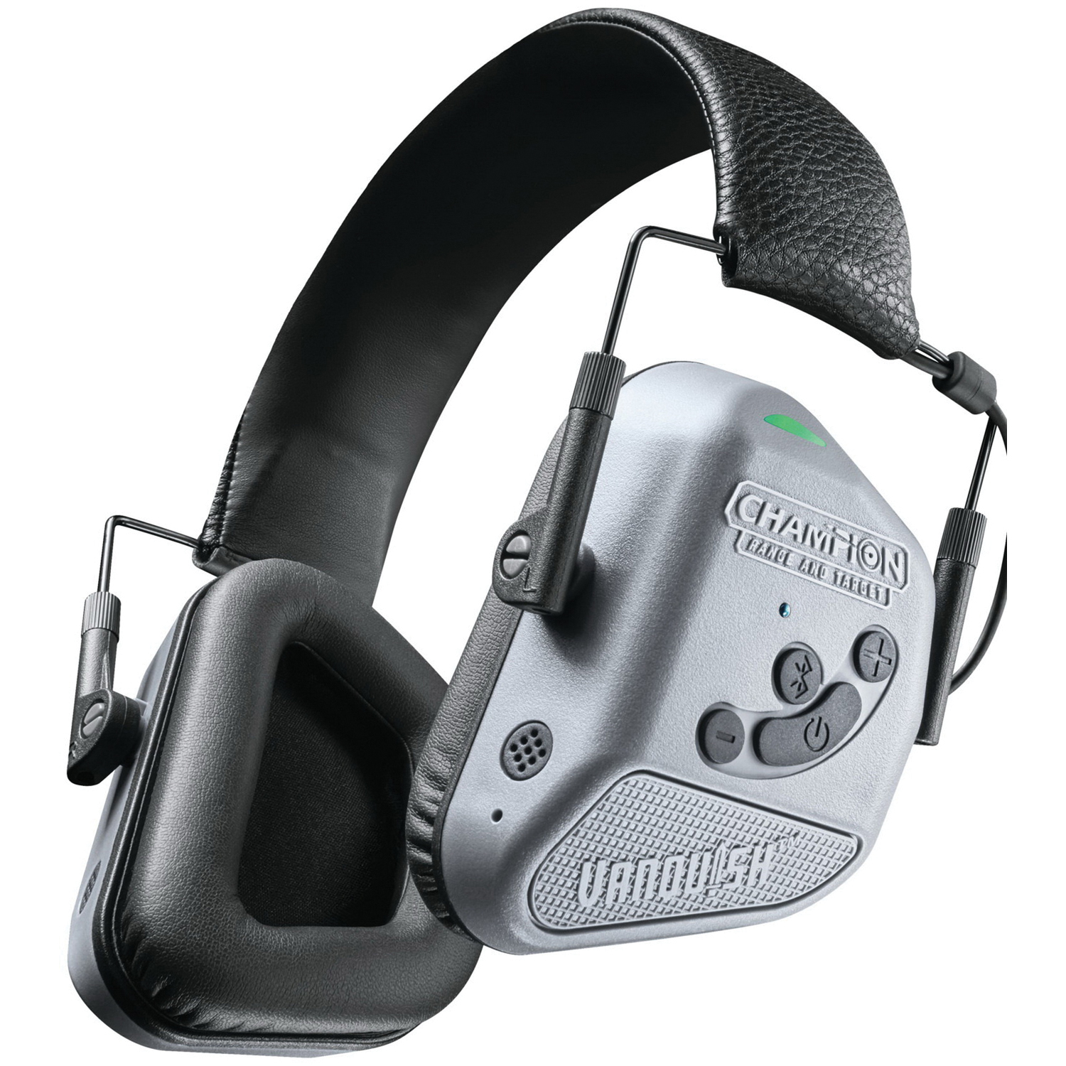 Champion Vanquish Pro Elite 22 dB Hearing Protection Electronic Earmuff, Gray - 40982