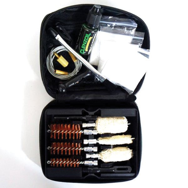 Clenzoil 9-Piece Shotgun Cleaning Kit, Black - 2465 - Clenzoil