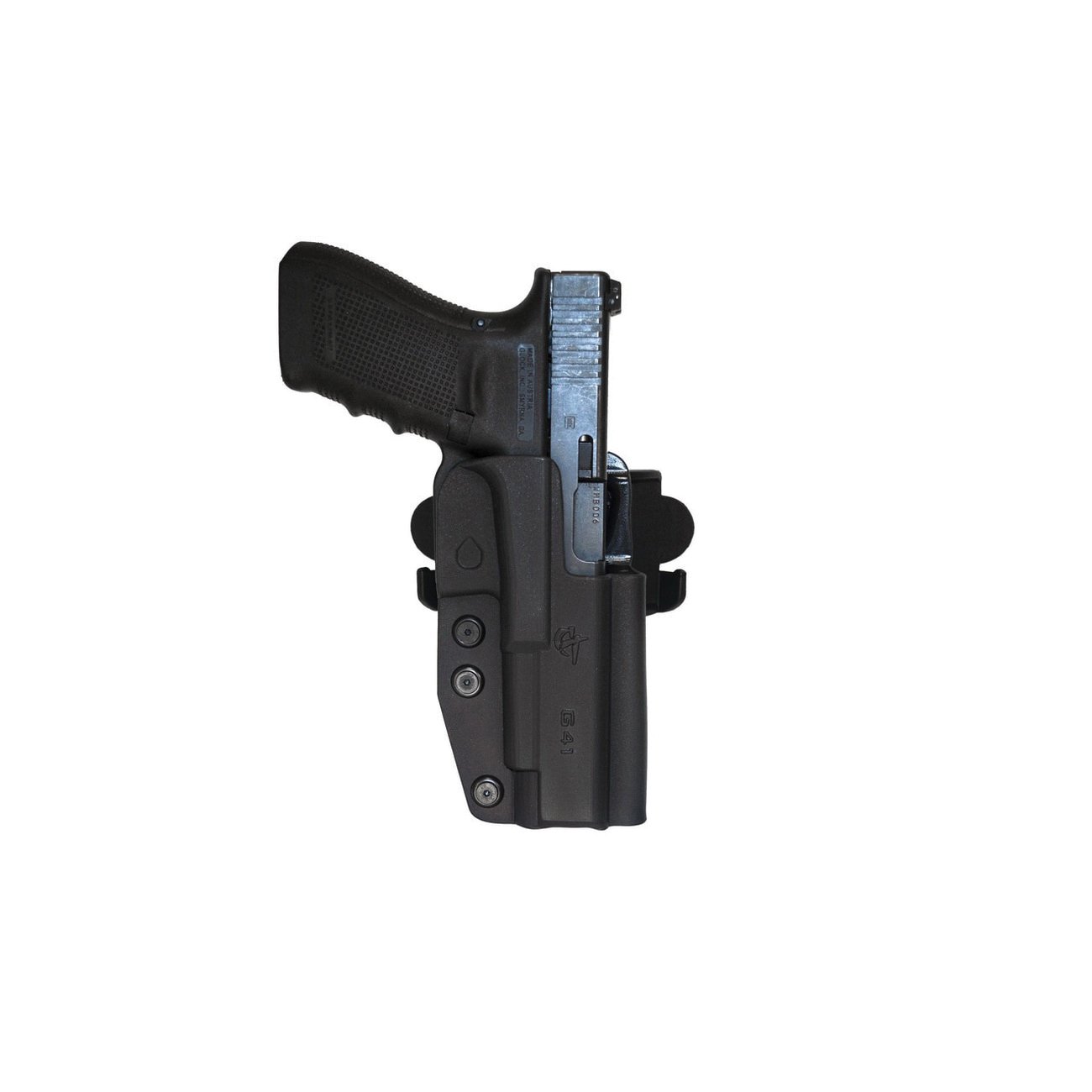 Comp-Tac Victory Gear International Right Hand Glock 41 OWB Holster, Black - 10241-C241GL065RBKN - Comp-Tac