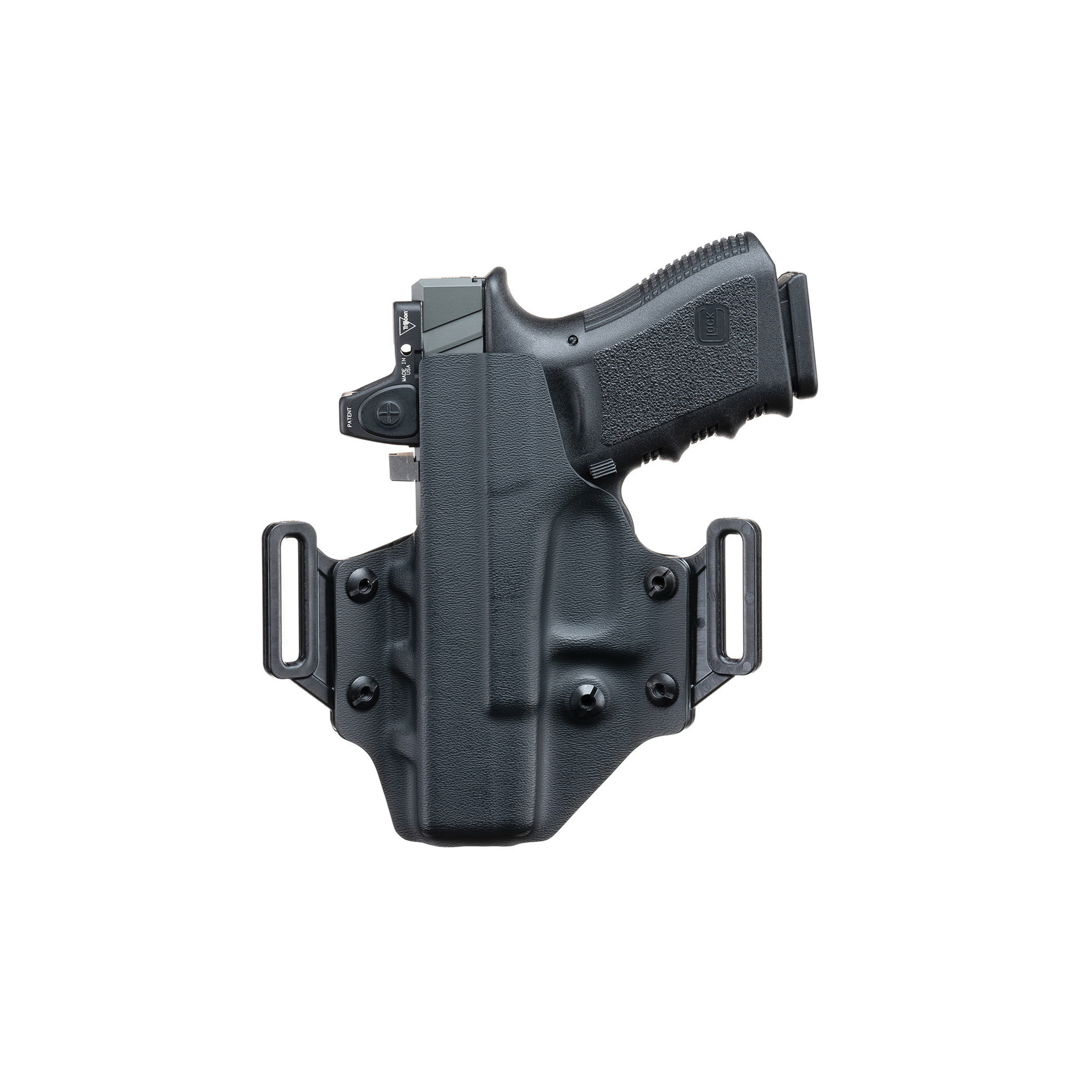 Crucial Concealment Covert Right Hand Ruger LC9 ECP OWB Holster, Black - 1016