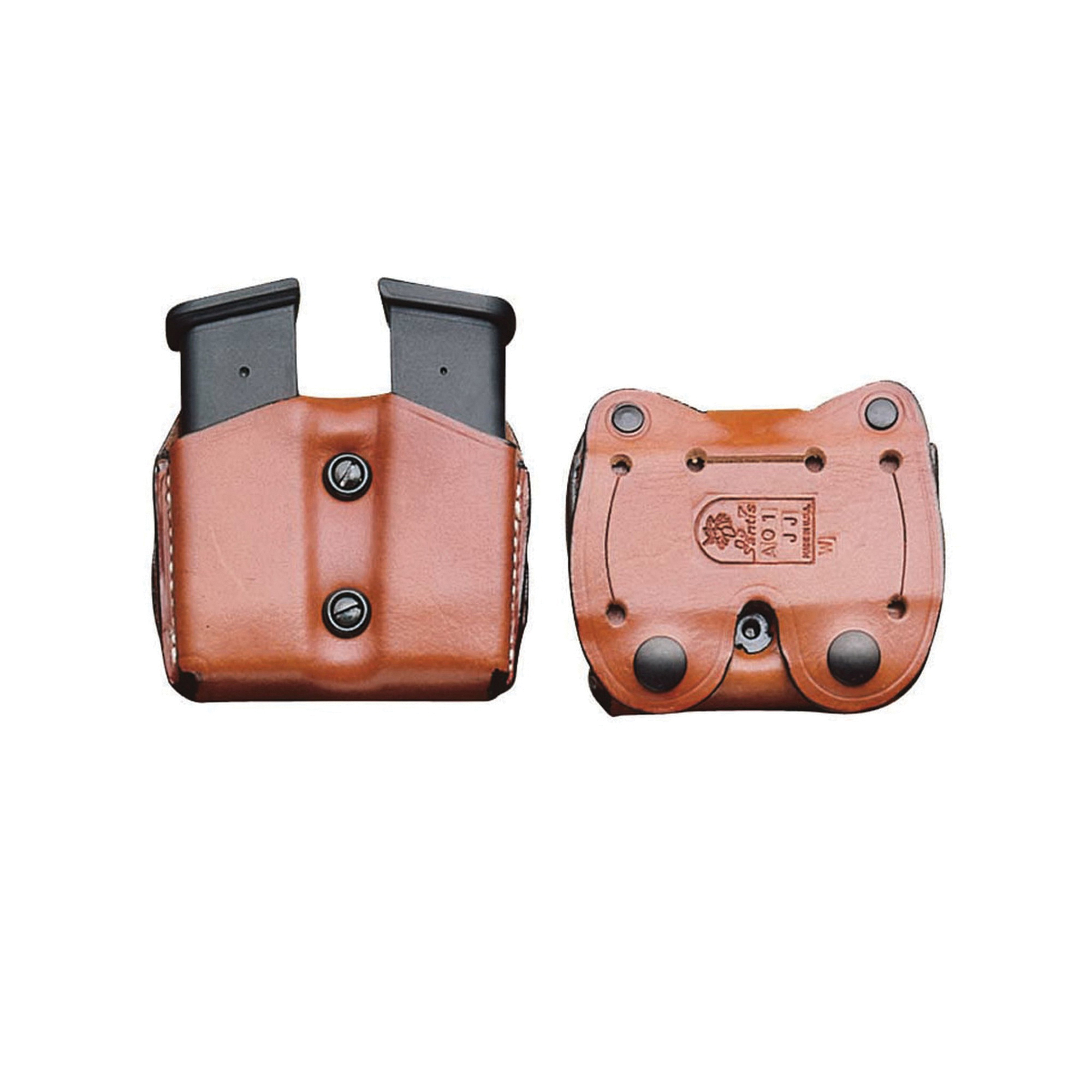 DeSantis Gunhide A01 Double Magazine Pouch, Black - A01BJJJZ0 - Desantis Gunhide