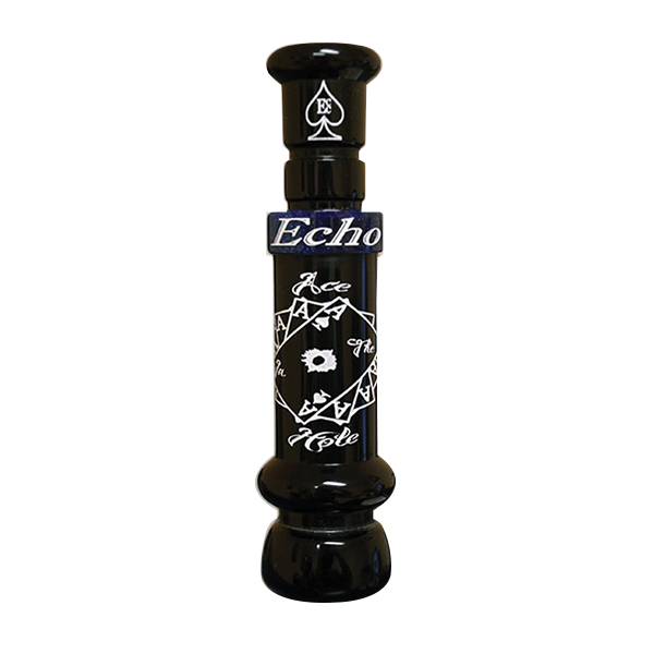 Echo Calls Ace in The Hole Single Reed Duck Call, Matte Black - 90022