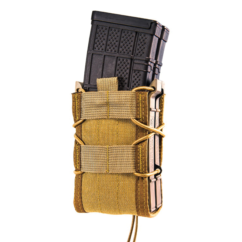 High Speed Gear 112R00/X2R Taco Molle Magazine Pouch, Coyote Brown - 112R00CB - High Speed Gear Inc.