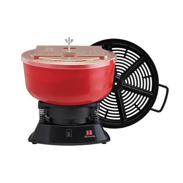 Hornady Universal Caliber 110 V Plastic/Steel M-1 Case Tumbler, Red/Black - 50202 - Hornady