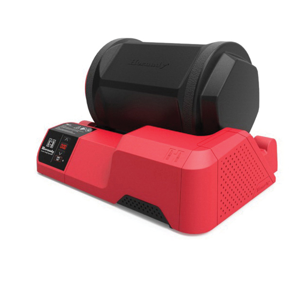Hornady Universal Caliber 110 V Polymer Casing Rotary Case Tumbler, Red/Black - 50220 - Hornady