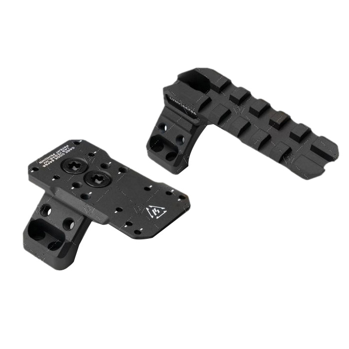 Strike Industries Optic Mount Picatinny Rail - High-Performance and Secure - SI-STRIKE-ASM-OM - Strike Industries