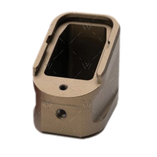 Strike Industries Extended Magazine Plate for Glock G17 - Flat Dark Earth High-Capacity - EMP-AL-G17FDE - Strike Industries