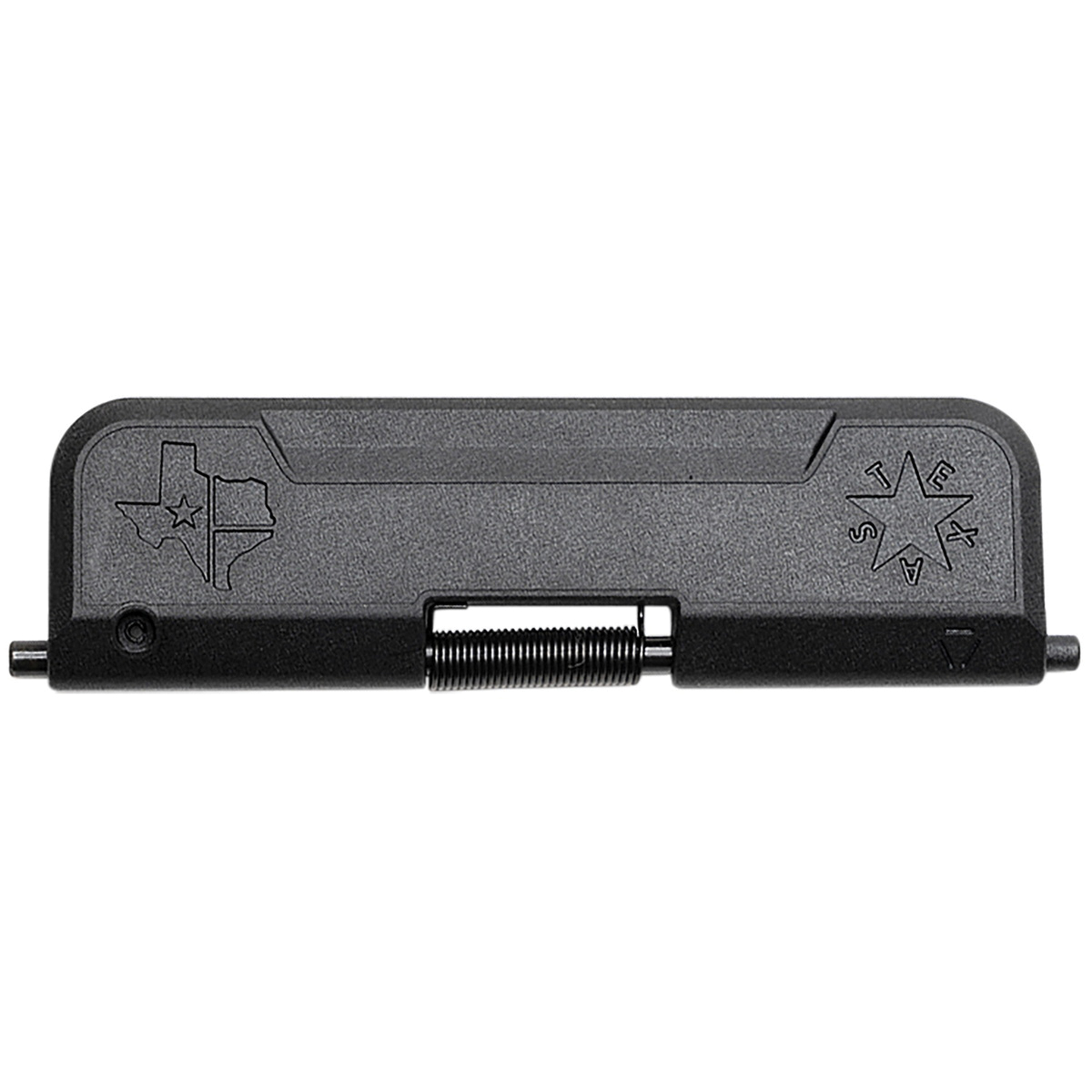 Strike Industries Ultimate Texas Style Dust Cover Fits Aero Precision M4E1, Black - Custom Dust Cover with Unique Design - SI-AR-UDC-E-TX-223-BK - Strike Industries