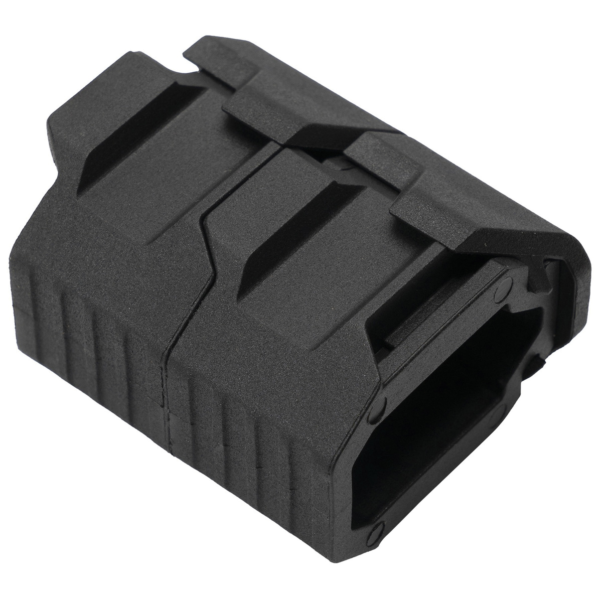 Strike Industries M-LOK Stacked Angled Grip Extension, Black - Advanced Grip Extension for Enhanced Shooting Comfort - SI-AR-CMS-SAF-EXT - Strike Industries