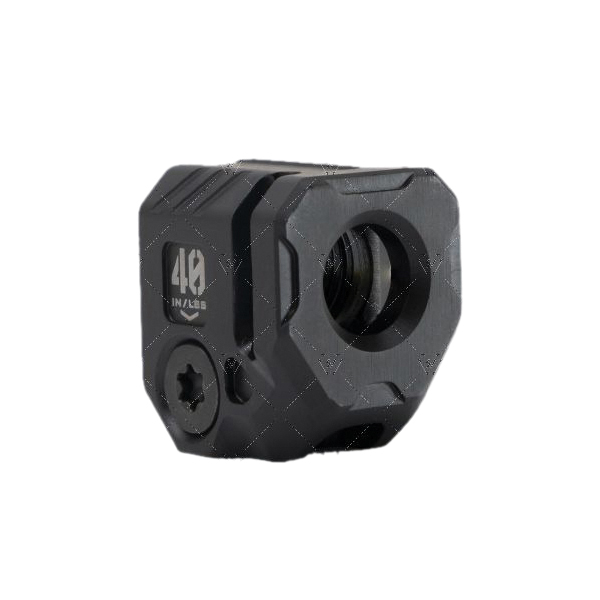 Strike Industries Quad Compensator 1/2-28, Black - High-Performance Compensator for Reduced Recoil and Enhanced Accuracy - SI-MC-QUAD - Strike Industries