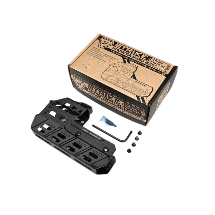 Strike Industries Handguard 5.59" Fits Kriss Vector CRB, Black - Compact Handguard Fits Enhanced Control and Stability - SI-KV-HG-BK - Strike Industries