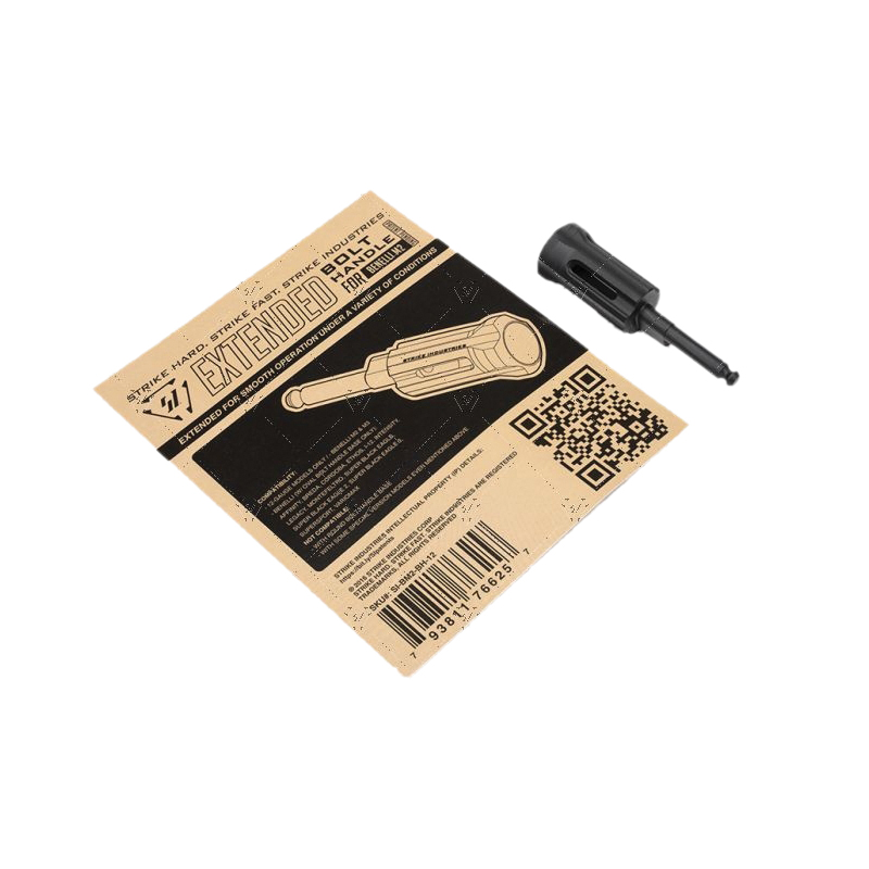 Strike Industries Extended Bolt Handle Fits Benelli M2/M3, Black - Durable Extended Handle Fits Improved Bolt Operation - SI-BM2-BH-12 - Strike Industries
