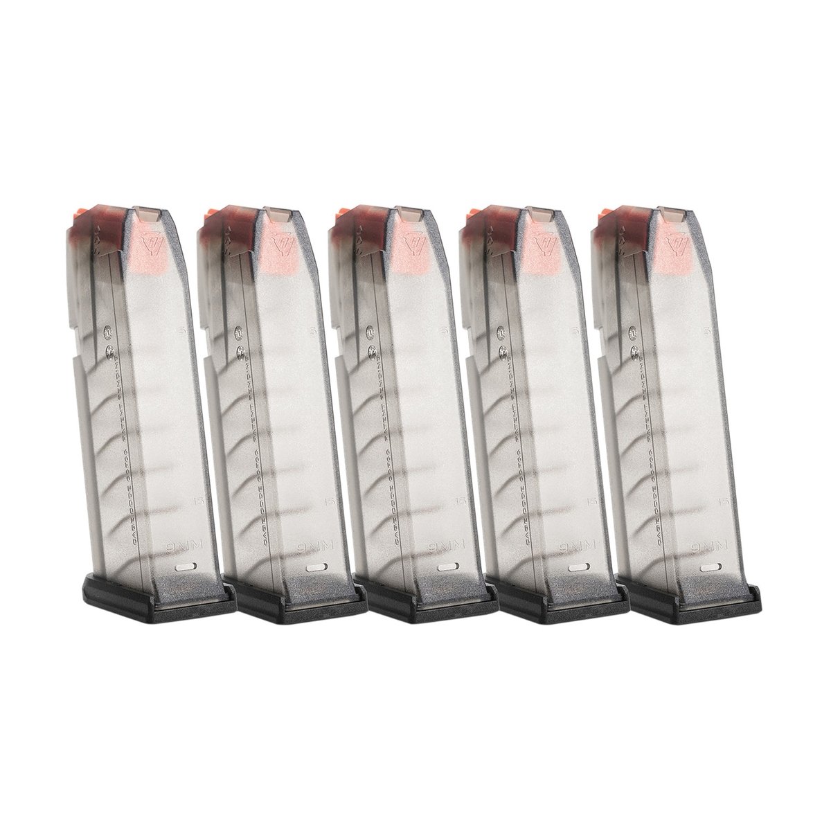 Strike Industries 15rds 9mm Translucent Smoke Magazine - Reliable Tactical - G-MAG-19X5 - Strike Industries