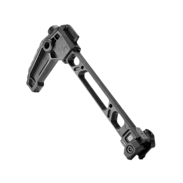 Strike Industries FSA Single Folding Stock Black - Compact and Reliable Folding Stock for Tactical Mobility - SI-FSA-S-STOCK - Strike Industries
