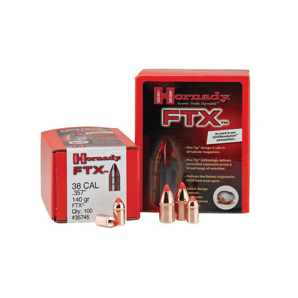 Hornady FTX .44 265 gr Rifle Bullet, 50/box - 4305 - Hornady