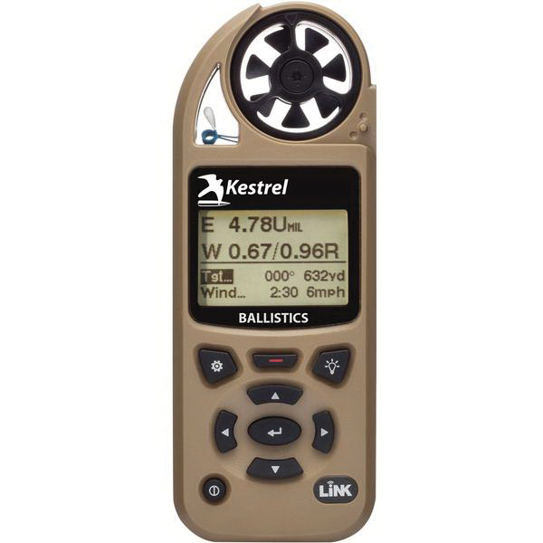 Kestrel Kestrel 5700 100' Waterproof Shock Resistant Weather Meter w/ Ballistic and Link, Tan - 0857BLTAN - Kestrel