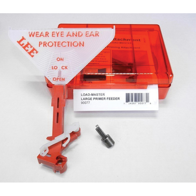Lee Precision Plastic Primer Feeder for Load-Master Pistol/Rifle Press, Large - 90077 - Lee Precision, Inc.