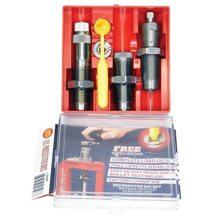 Lee Precision PaceSetter .17 Hornet Steel 3-Die Set w/ Shell Holder - 90096
