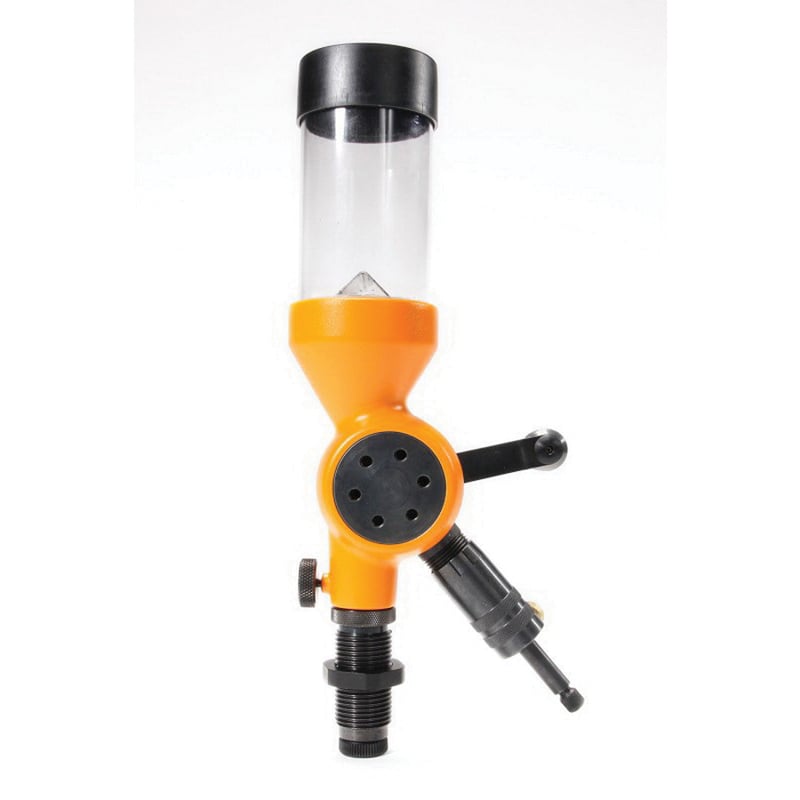 Lyman Brass Smith Multi-Caliber Powder Measure, Black/Orange - 7767700 - Lyman
