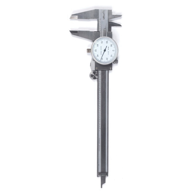 Lyman Stainless Steel Universal Dial Caliper, Silver - 7832212 - Lyman