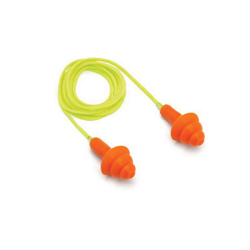 Pyramex 24 dB Reusable Earplugs, Orange - RP3001 - Pyramex
