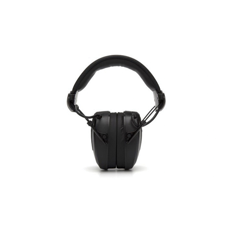 Pyramex Clandestine 24 dB Over the Head Electronic Earmuff, Black - VGPME10