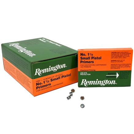 Remington Remington Centerfire Primer for 1-1/2 Small Pistol - X22600
