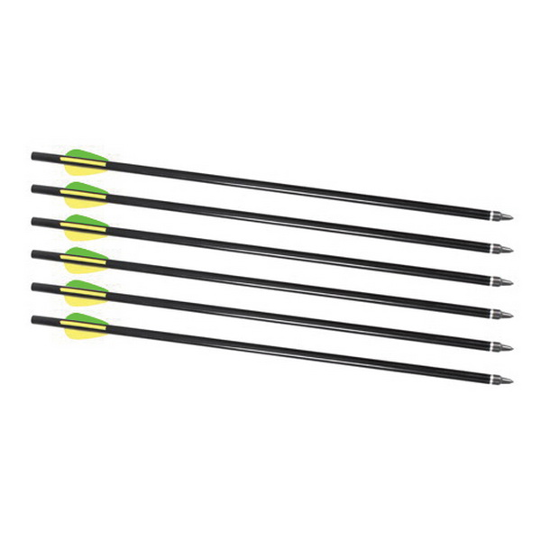 Traditions Crackshot XBR 16" L Aluminum Arrow Set, 6/pack - A2217 - Traditions Performance Firearms