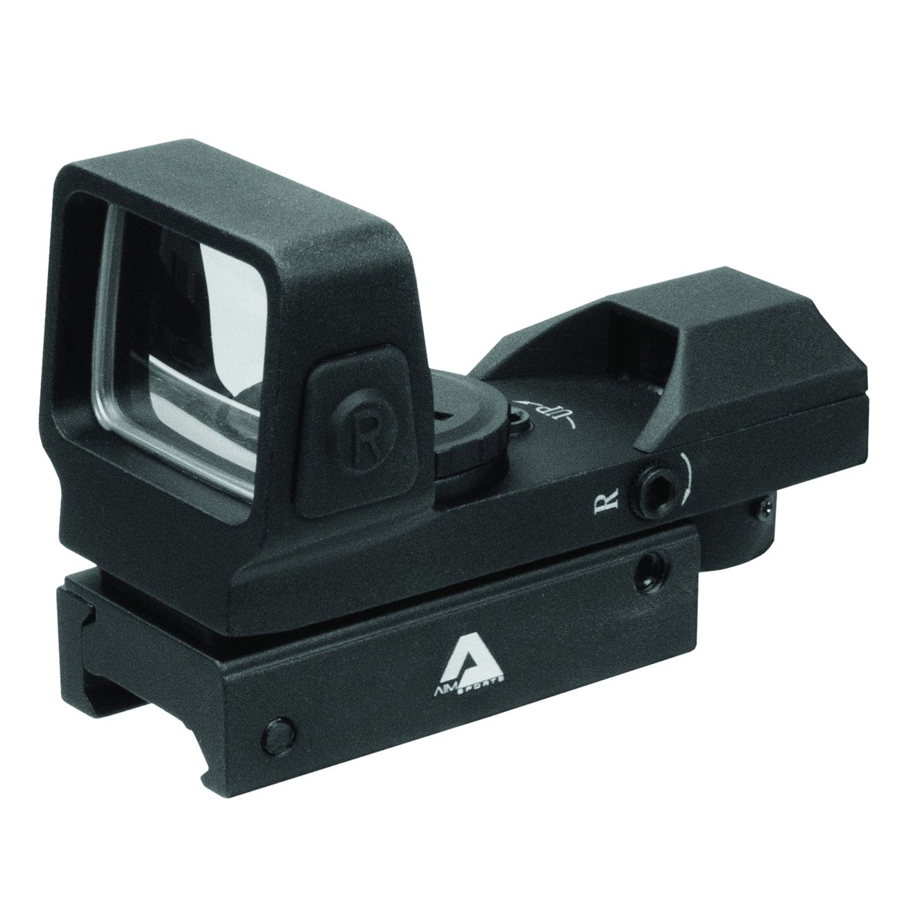Aim Sports Full Size 1x33mm Reflex Red/Green Sight, Dual Illuminated 4 Pattern - RT503F - Aim Sports Inc