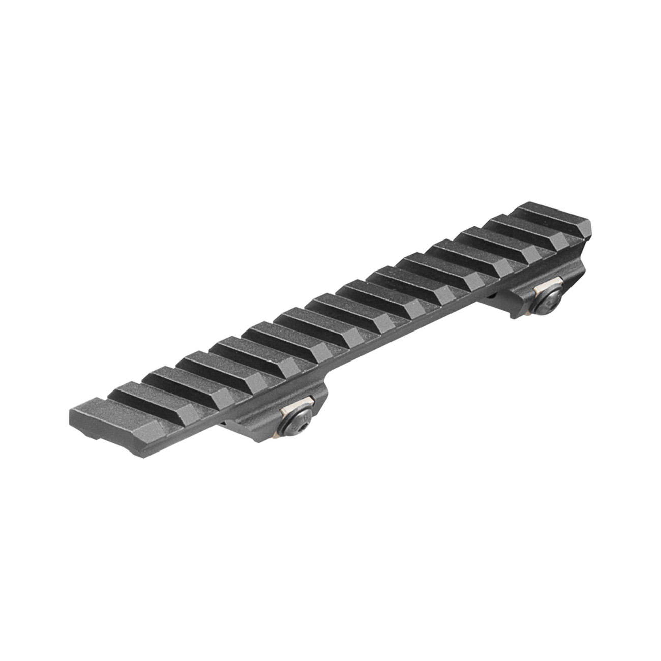 Aim Sports 6061 T6 Aluminum 1-Piece See-Thru Base Scope Mount, Anodized Black - MRB005