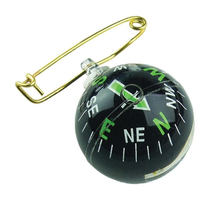 Allen Small Liquid Filled Pin On Compass, Black - 484 - Allen