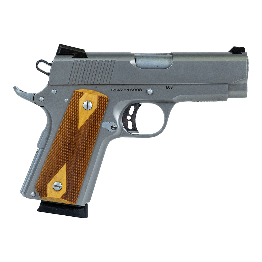 Rock Island 1911 CS 45ACP "ECS" .45 ACP Pistol, Matte Stainless - 51868 - Rock Island