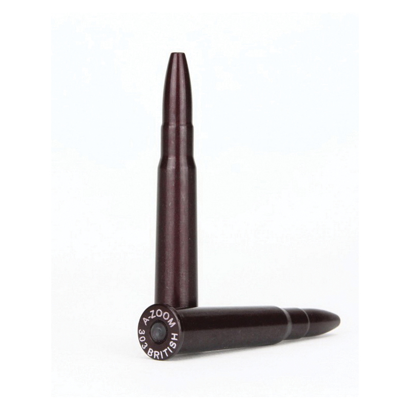 A-Zoom Aluminum Snap Cap, .303 British, 2/pack - 12226 - A-Zoom
