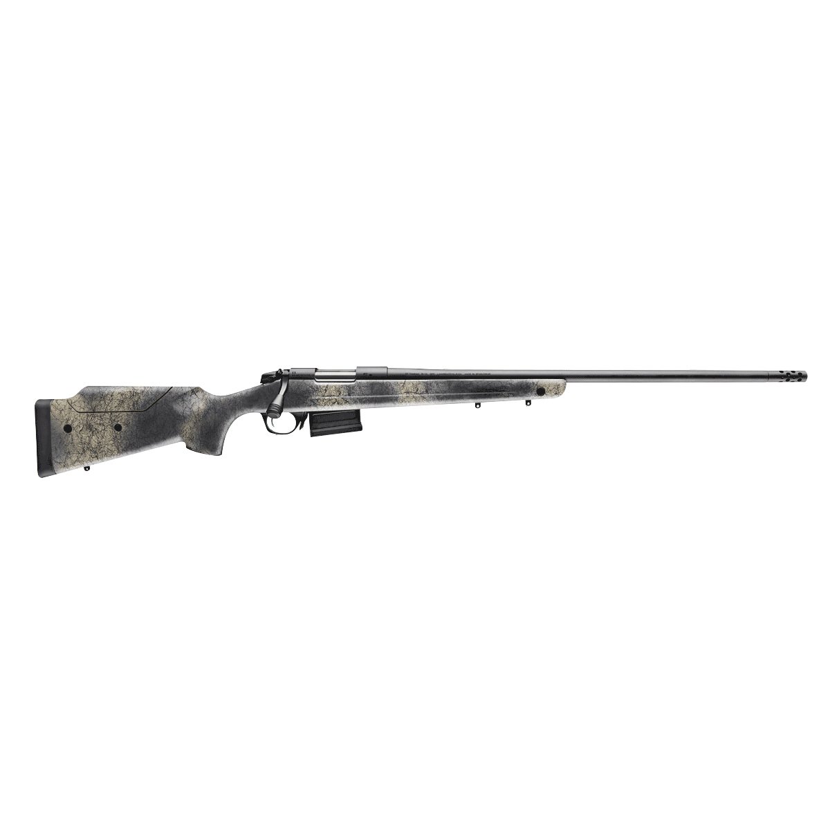 Bergara B-14 Wilderness Terrain .28 Nosler Bolt Action Rifle, Woodland Camo - B14LM5610 - Bergara